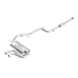 Ford Focus ST Performance Exhaust - Ford Racing - Cat Back, Sport, 304 Stainless, Polished Dual Tips - `13-`15